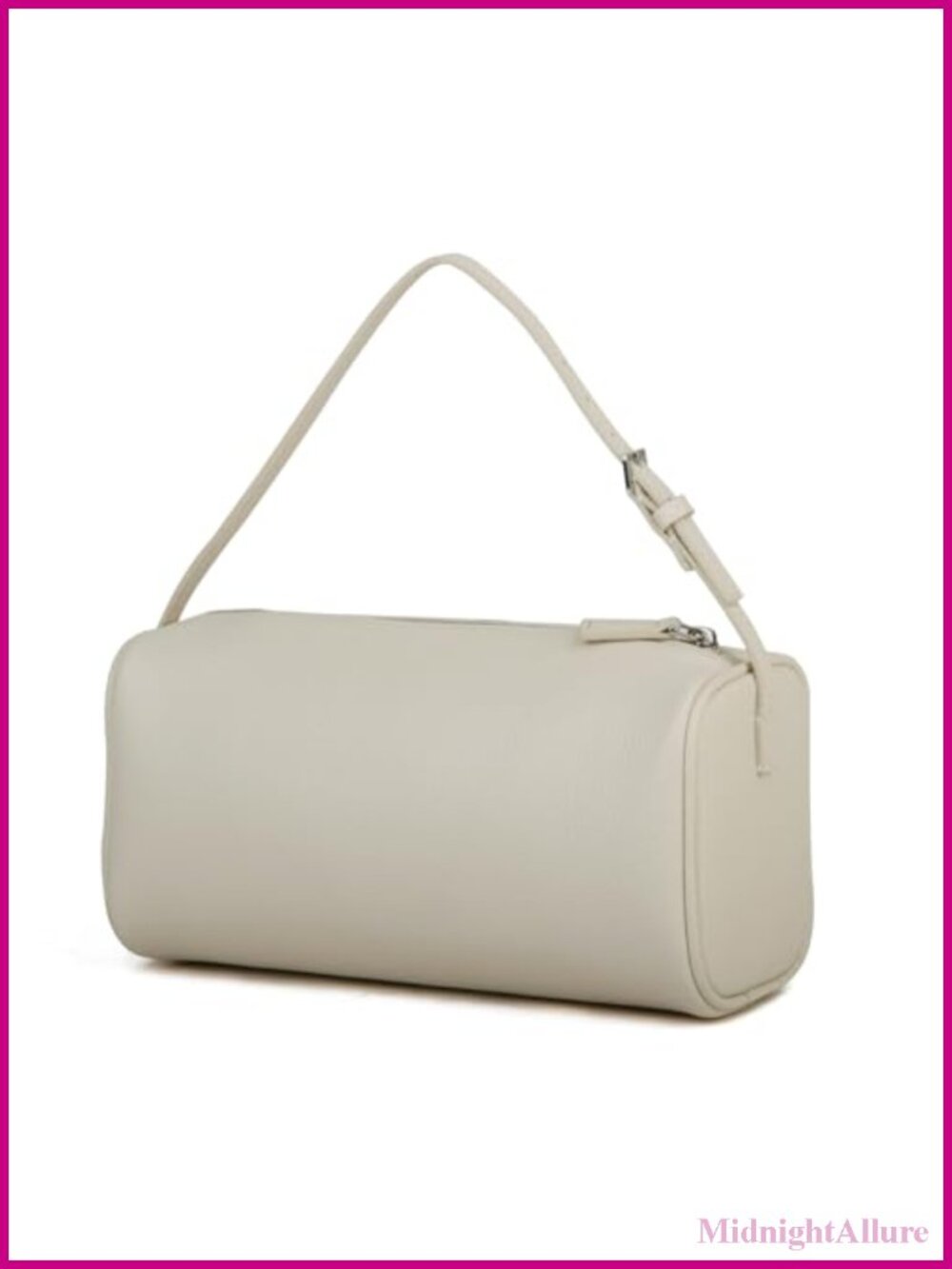 Full-Grained Leather Crossbody Hobo Bag Small Shoulder Purse